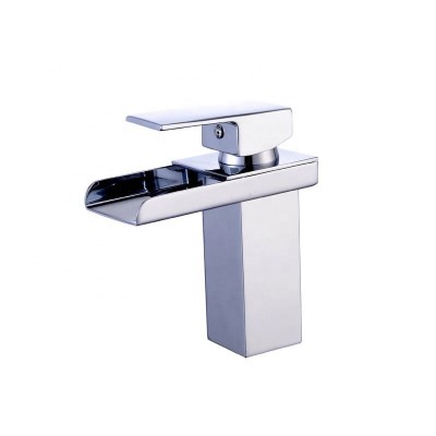 Nanan Guanshu sanitary ware brass  basin taps cheap price  high pressure waterfall faucet