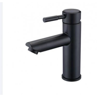 Nanan guanshu China industrial bathroom tap high quality low price black basin faucet