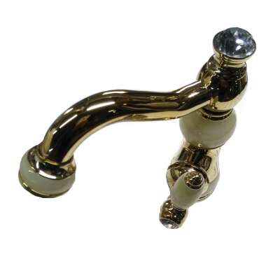 Nanan guanshu sanitary ware cheap price high quality single cold basin mixer Vintage gold vanity faucet