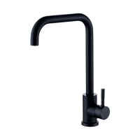 Nanan guanshu China supplier best price good quality new design waterfall black ss 304 kitchen faucet